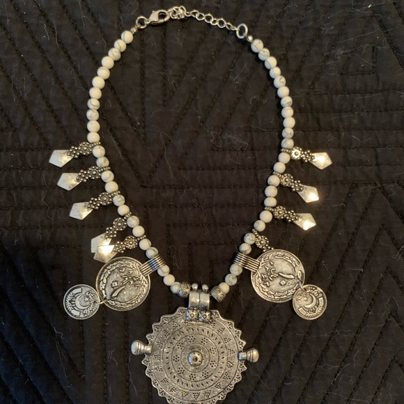 Free People Festival Medallion Necklace - Picture 3 of 6